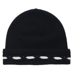 Chanel Coco Mark Cashmere Beanie Men's